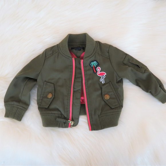 Tommy Hilfiger Other - Tommy Hilfiger Baby Green Bomber Jacket!!!!!!!!!!!